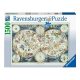 girotondo giocattoli lecce puzzle 1500 pezzi mappa del mondo animali ravensburger 16003