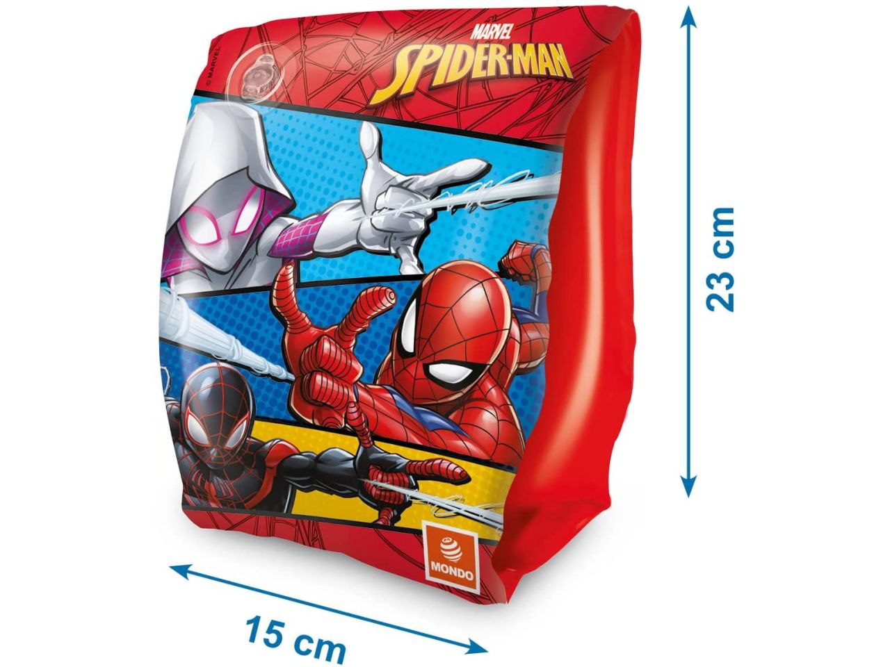 girotondo giocattoli lecce 8001011169276 BRACCIOLI SPIDERMAN 25X15CM16927 3