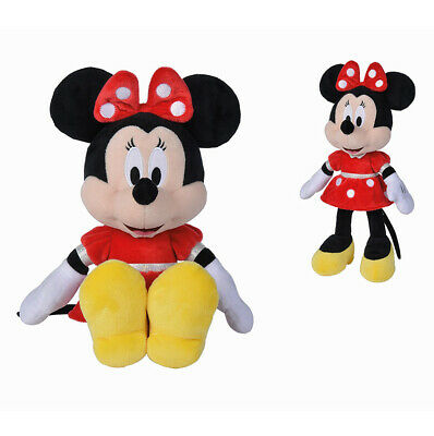 girotondo giocattoli lecce Peluche Disney Minnie Abito Rosso Cm 35 Simba