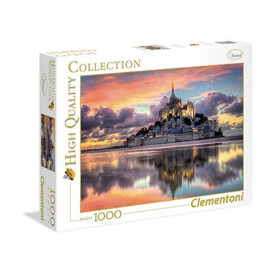 girotondo giocattoli lecce Puzzle Clementoni 1000 Pezzi Le magnifique Mont Saint Michel