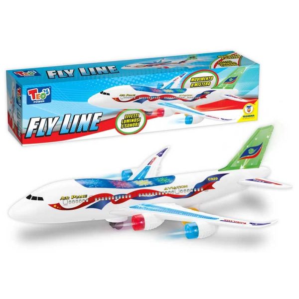 girotondo giocattoli lecce aeroplano grande con luci e suoni teorema 66521