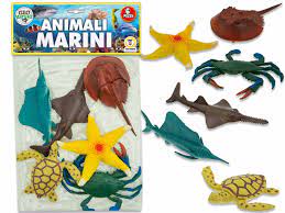 girotondo giocattoli lecce animali marini 6pz