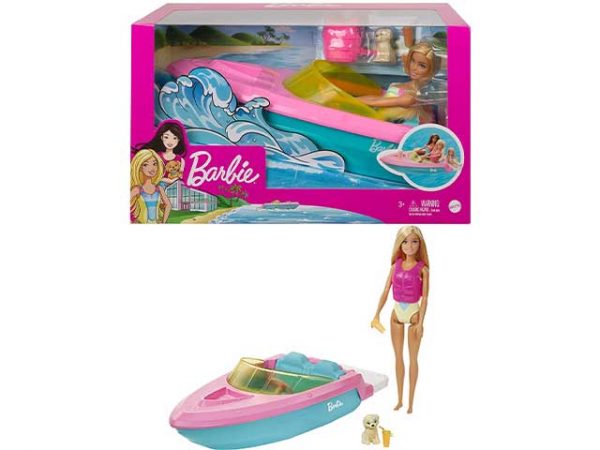 girotondo giocattoli lecce barbie barca mattel 887961903560
