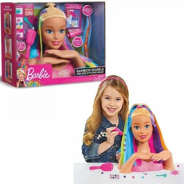 girotondo giocattoli lecce barbie testa styling mattel 8056379081630