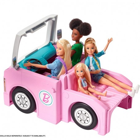 girotondo giocattoli lecce camper dei sogni di barbie 3 in 1 mattel