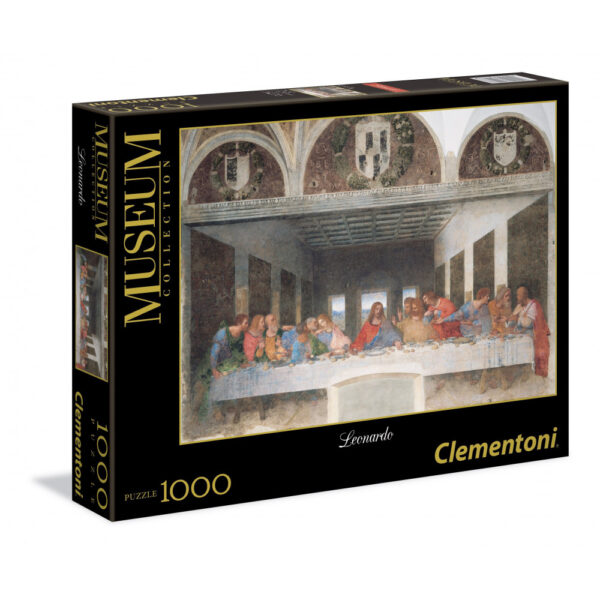 girotondo giocattoli lecce clementoni leonardo cenacolo museum collection puzzle 1000 pezzi 31447