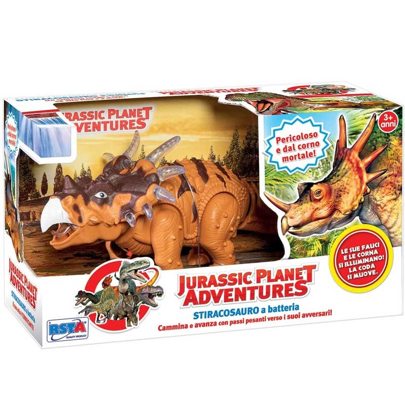 girotondo giocattoli lecce dinosauro stiracosauro cammina e avanza jurassic planet adventures