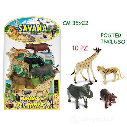 girotondo giocattoli lecce geonature animali savana 8017967707097