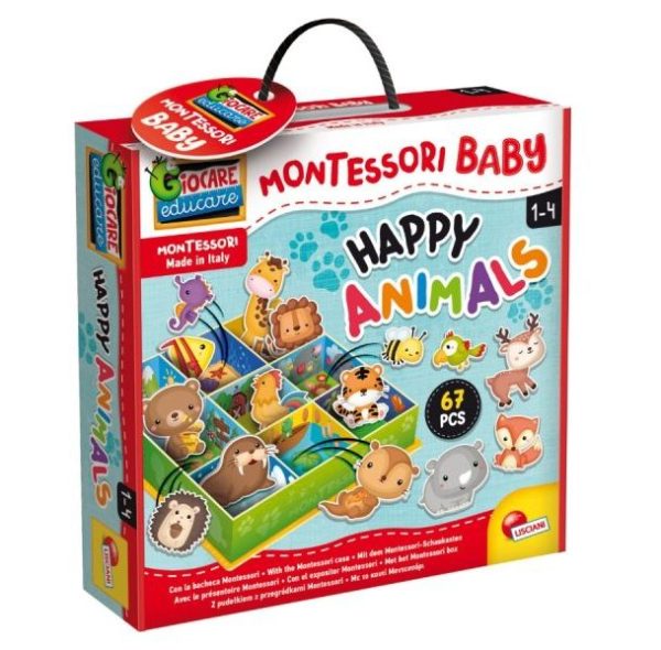 girotondo giocattoli lecce happy animals montessori lisciani 92772