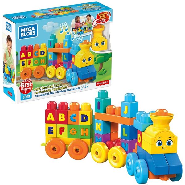 girotondo giocattoli lecce il treno dellalfabeto costruzioni mega bloks fisher price 887961675832