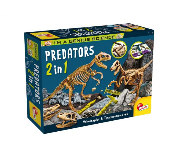 girotondo giocattoli lecce im genius predators 2 in 1 lisciani 8008324084630