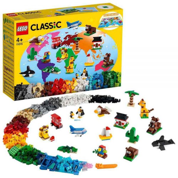 girotondo giocattoli lecce lego 11015 classic giro del mondo
