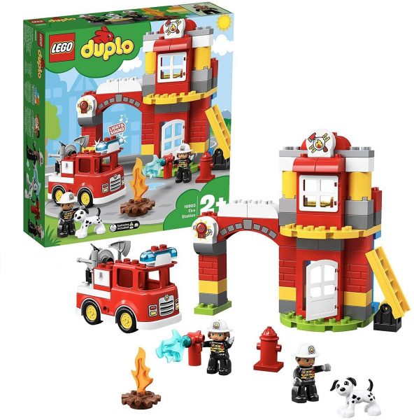 girotondo giocattoli lecce lego duplo 10903 caserma dei pompieri