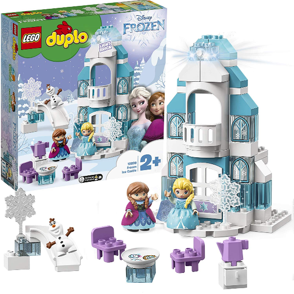girotondo giocattoli lecce lego duplo frozen disney il castello di ghiaccio 10899 by lego