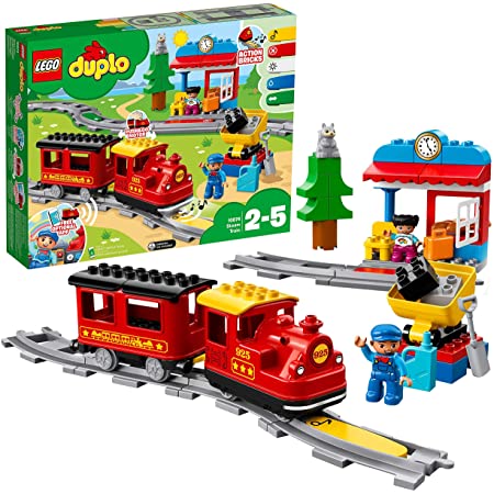 girotondo giocattoli lecce lego duplo town treno a vapore 10874