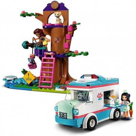 girotondo giocattoli lecce lego friends 41445 ambulanza della clinica veterinaria