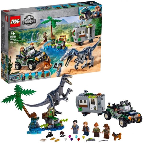 Lego Jurassic World 76942 - Fuga sulla barca del dinosauro Baryonyx ⋆  Girotondo Giocattoli Lecce