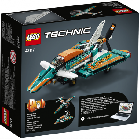 girotondo giocattoli lecce lego technic 42117 aereo da competizione