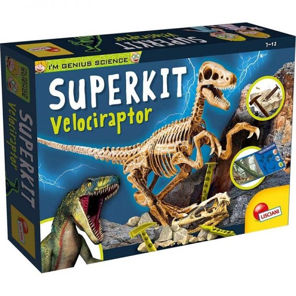girotondo giocattoli lecce lisciani super kit velociraptor 80632