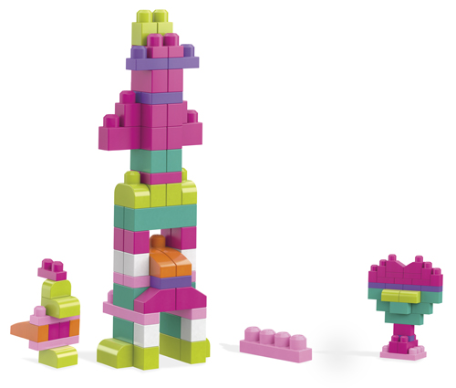 girotondo giocattoli lecce mega bloks mattoncini sacca ecologica rosa 60 pezzi 2
