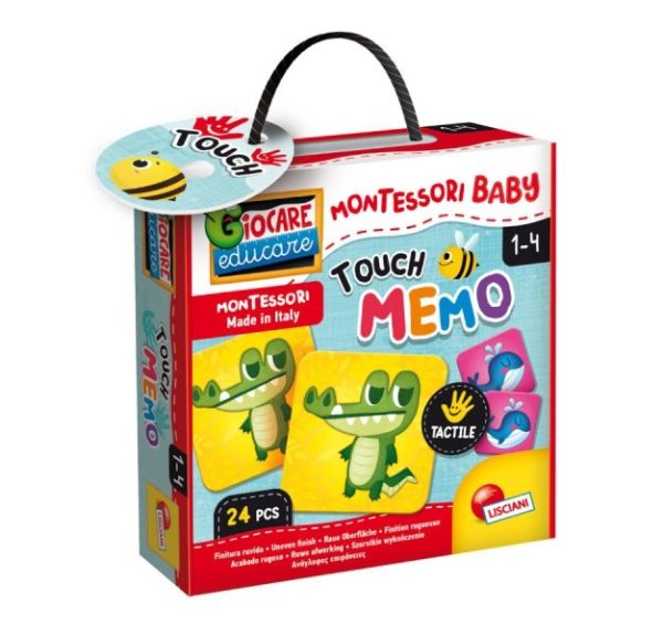 girotondo giocattoli lecce montessori touch memo lisciani 92703
