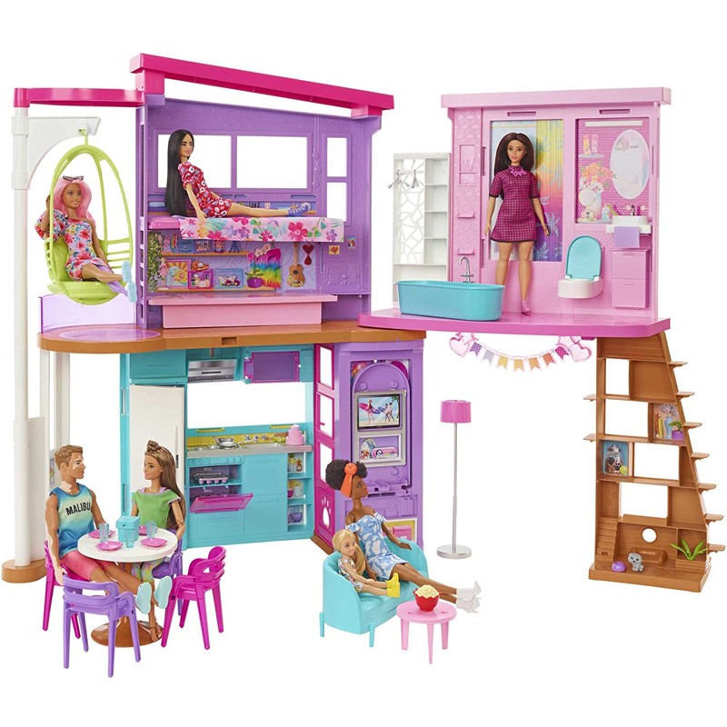 girotondo giocattoli lecce playset casa di malibu barbie mattel hcd50 mattel