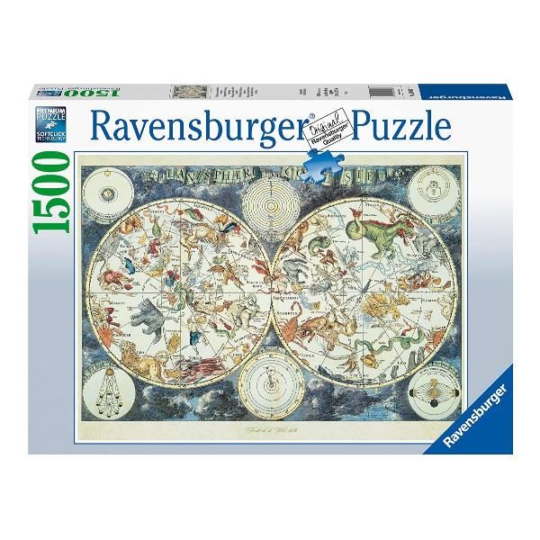 girotondo giocattoli lecce puzzle 1500 pezzi mappa del mondo animali ravensburger 16003