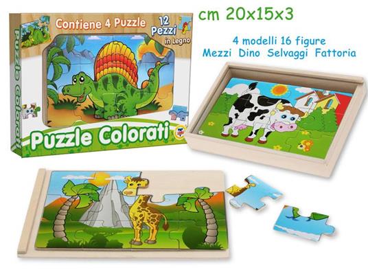 girotondo giocattoli lecce puzzle legno 8017967404156
