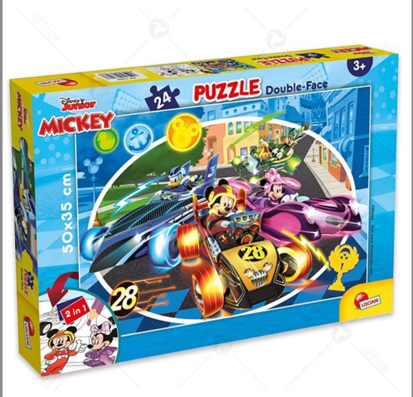 girotondo giocattoli lecce puzzle mickey mouse supermaxi 24 pezzi disney lisciani 74099