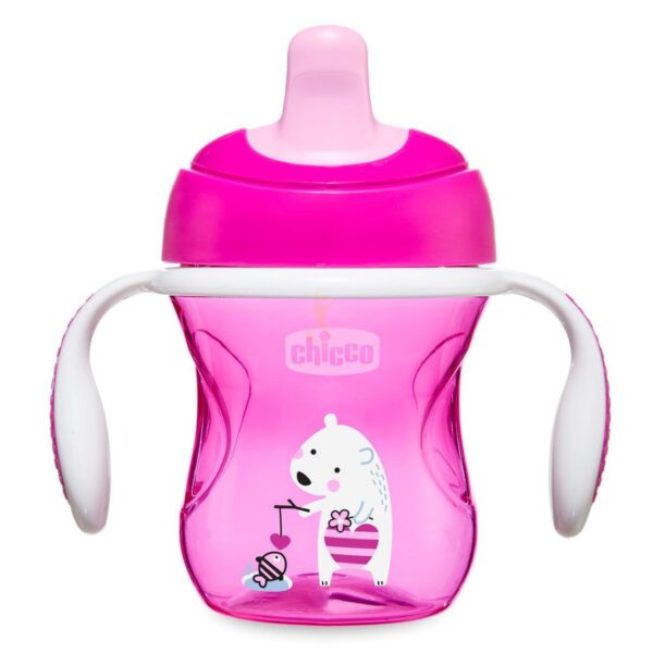 girotondo giocattoli lecce tazza training rosa 6 mesi chicco 8058664070008