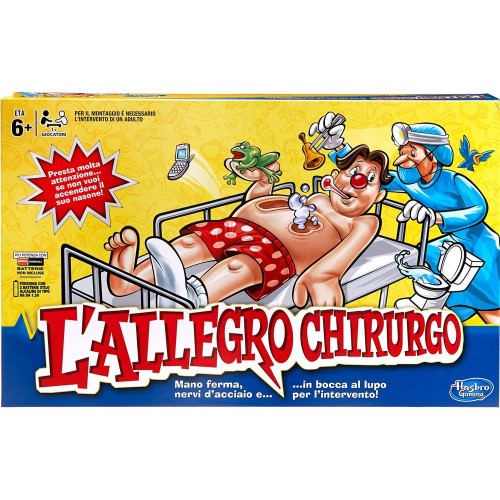 Hasbro - L'Allegro Chirurgo ⋆ Girotondo Giocattoli Lecce
