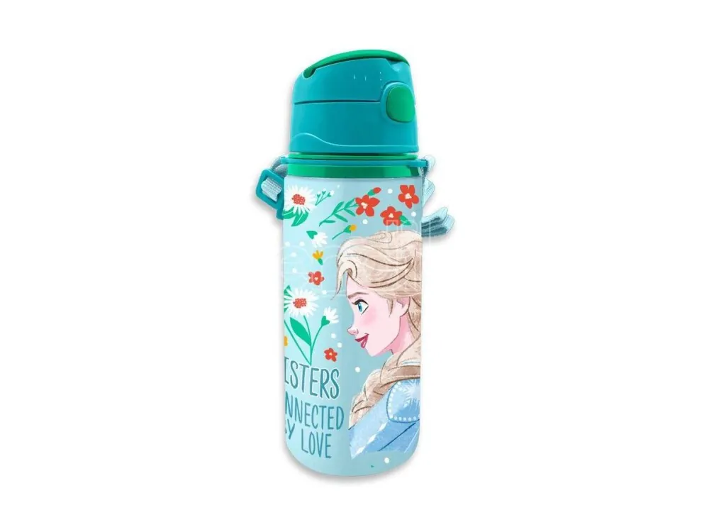 disney frozen aluminium bottiglia 600ml bambino licensing