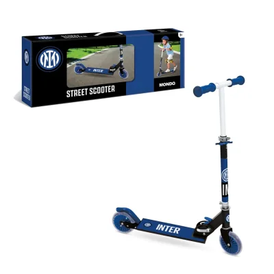 mondo 28759 monopattino inter scooter in alluminio due ruote per bambini
