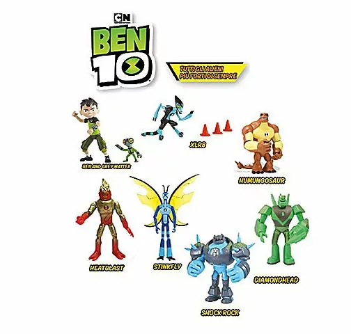 girotondo giocattoli lecce ben 10 personaggi assortiti 8056379115823